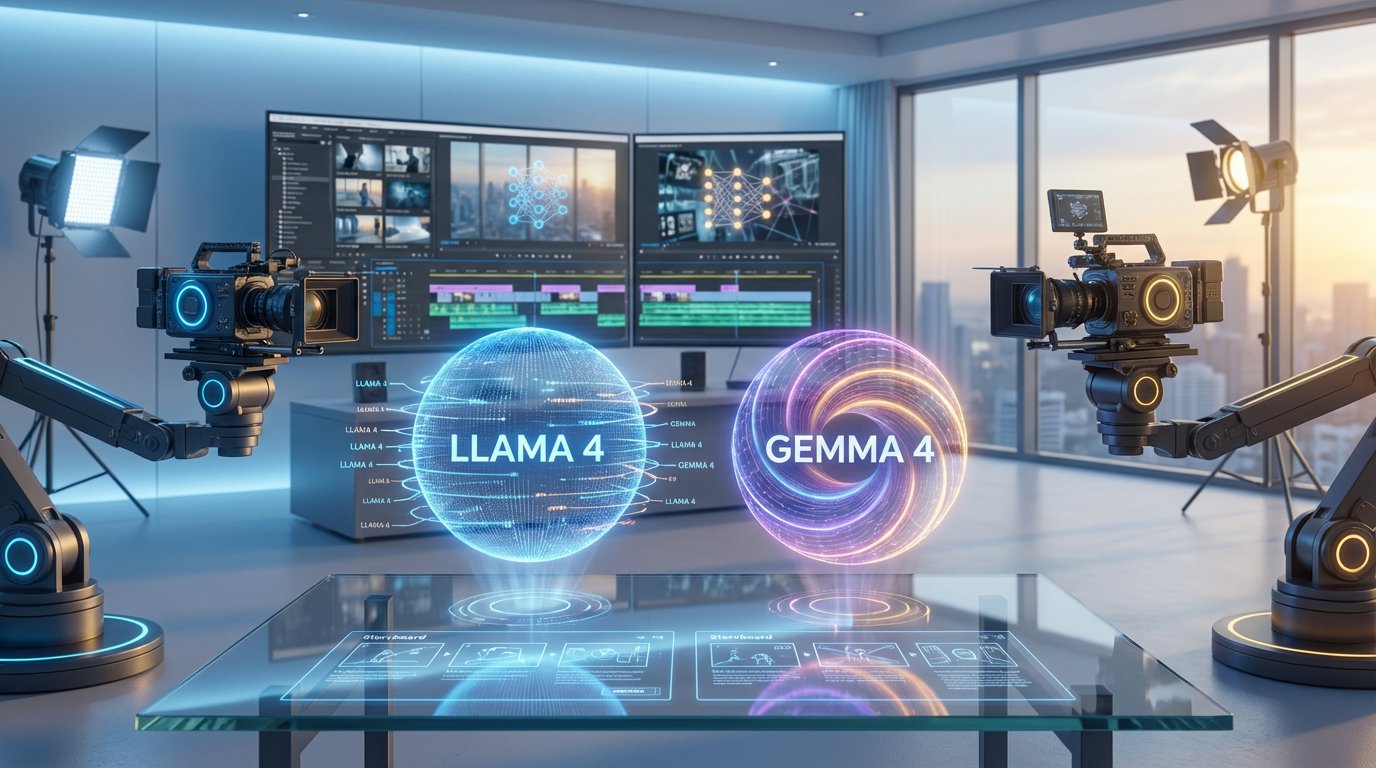 Ein Morgen voller Durchbrüche: Wie Llama 4 und Gemma 4 die Filmwelt verändern