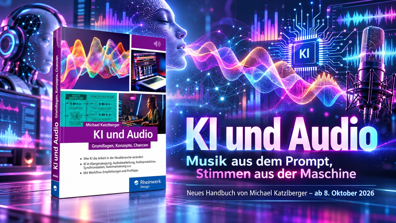KI und Audio: Wenn Musik aus Prompts entsteht und Maschinen hören lernen